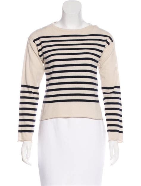 celine sweater stripe|Celine cashmere sweater.